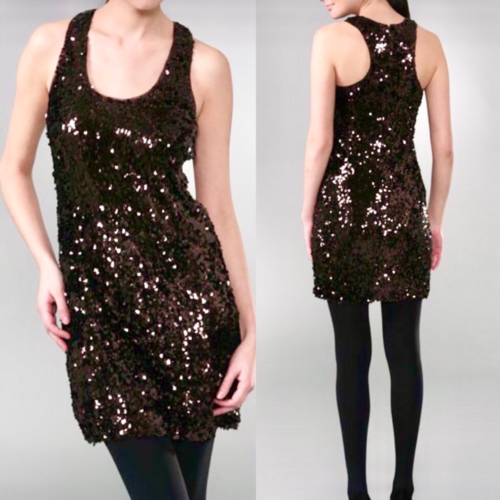 EUC Vince Sequin Tank Dress
